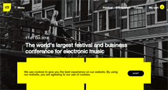 Desktop Screenshot of ade2009.amsterdam-dance-event.nl