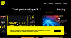 Desktop Screenshot of ade2011.amsterdam-dance-event.nl